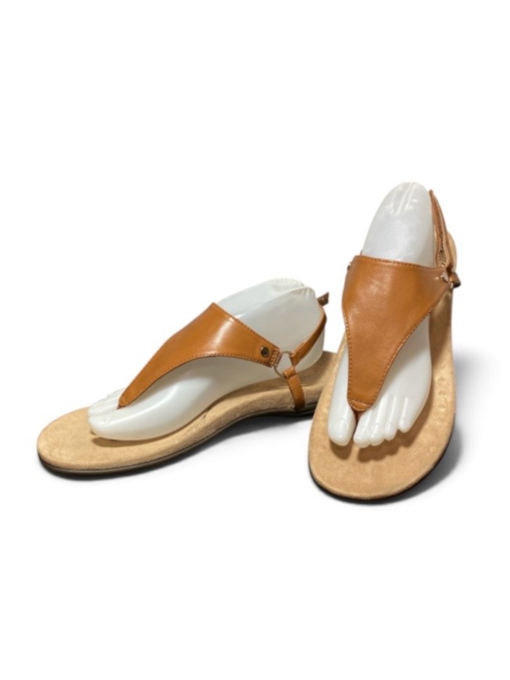 Dream Pairs Women’s Tan Tong Sandal Shoes Sz-11